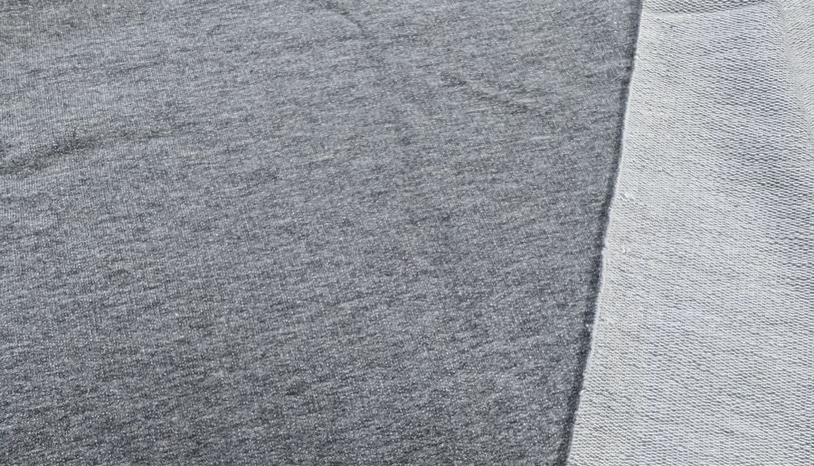 Keskmine hall meleeritud (Mid Grey Mel.) French Terry