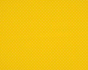 Trikotaažkangas väikeste täppidega kollane/valge täpp, Single Jersey