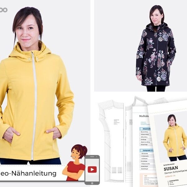 Pattydoo Softshell naistejope lõige "Susan" suurused 32 - 54