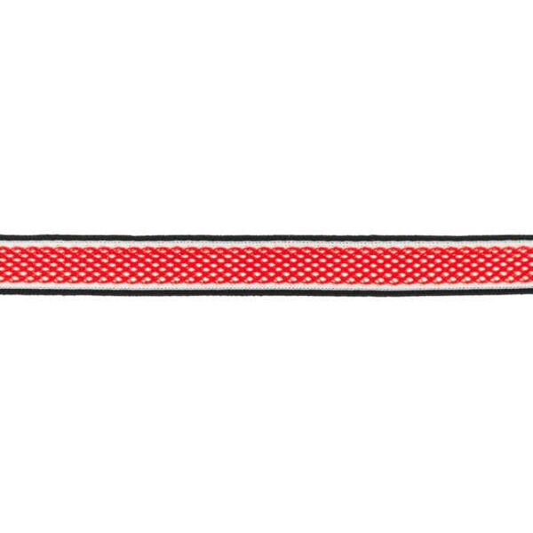 Dekoratiivne võrkpael (küljetriibuks) punane/ Side stripe, mesh
