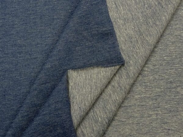 Teksatrikotaaž sinine (diagonaaltrikotaaž/Jeans Jersey)