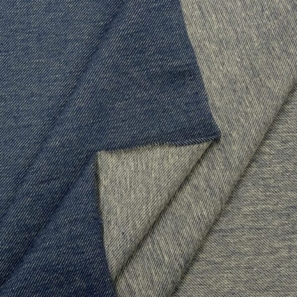 Teksatrikotaaž sinine (diagonaaltrikotaaž/Jeans Jersey)