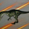 Dinosaurus 6 kupong/paneel ca 40X51cm, Single Jersey - Image 2
