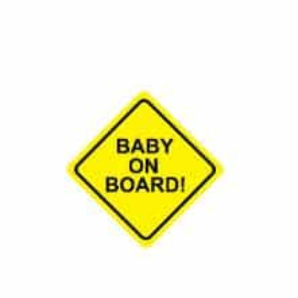 "Baby on Board" kupong/paneel ca 53X73cm, Single Jersey