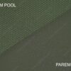 Oliiviroheline veekindel jopekangas pahem pool