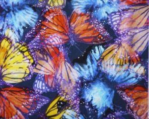 Sinised-roosad liblikad, Single Jersey