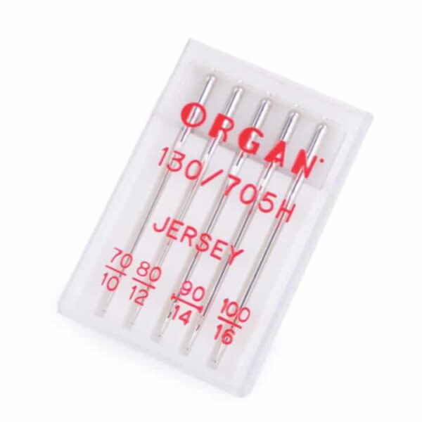 Õmblusmasinanõelade komplekt Organ Jersey, 70/80/90/100
