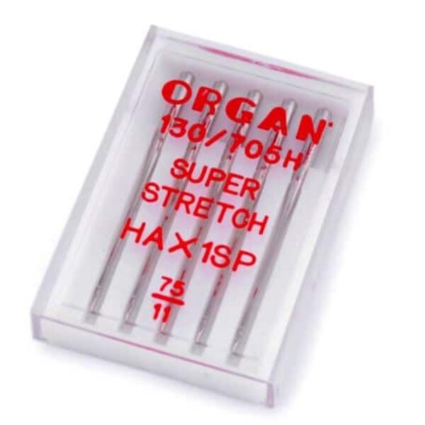 Õmblusmasinanõelade komplekt Organ Super Stretch 75/11