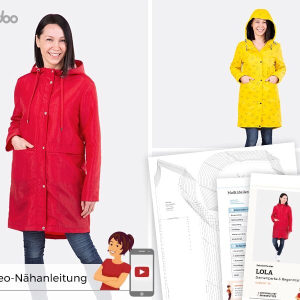 Pattydoo naiste parka/vihmajope lõige Lola suurused 32 - 54