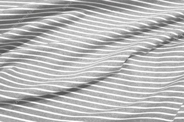Puuvillane ribiline trikotaaž hall-valge triibuline meleeritud