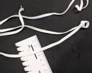 Pesukumm valge laiusega 5mm