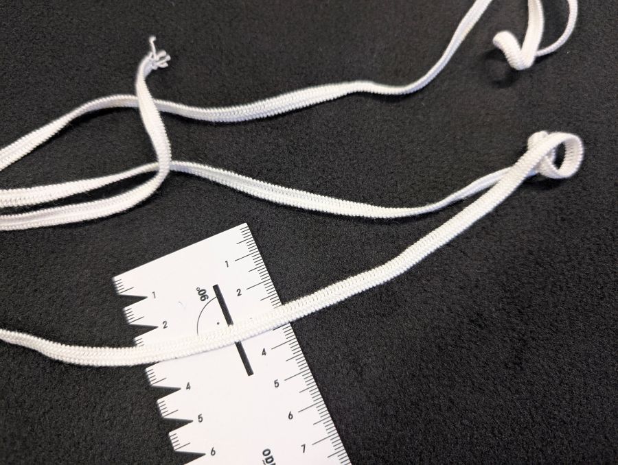 Pesukumm valge laiusega 5mm