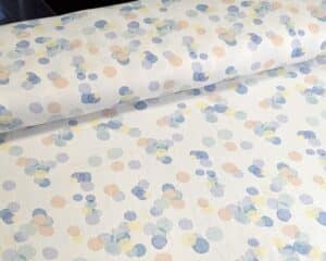 Musliinkangas loodusvalge värviliste mummudega